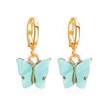 Load image into Gallery viewer, Butterfly Dangle Earrings