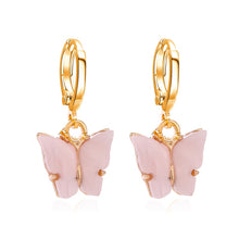 Load image into Gallery viewer, Butterfly Dangle Earrings