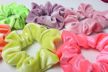 Load image into Gallery viewer, Solid Color Velvet Scrunchies (6Pcs/Set)