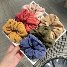 Load image into Gallery viewer, Warm Tone Corduroy Scrunchies