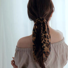 Load image into Gallery viewer, Leopard Prints Hair Scarf Scrunchies