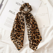 Load image into Gallery viewer, Leopard Prints Hair Scarf Scrunchies
