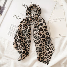 Load image into Gallery viewer, Leopard Prints Hair Scarf Scrunchies