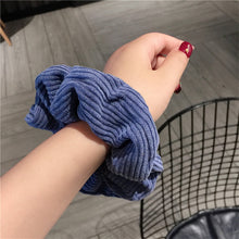 Load image into Gallery viewer, Warm Tone Corduroy Scrunchies