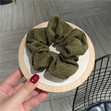 Load image into Gallery viewer, Warm Tone Corduroy Scrunchies