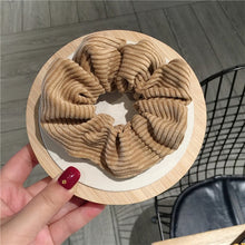 Load image into Gallery viewer, Warm Tone Corduroy Scrunchies