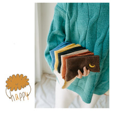 Load image into Gallery viewer, Moon Embroidery Cotton Thick Socks