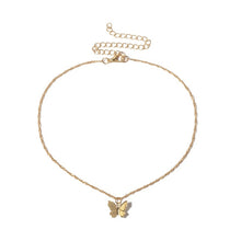 Load image into Gallery viewer, Cute 90's Butterfly Choker Necklace