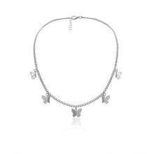 Load image into Gallery viewer, Cute 90's Butterfly Choker Necklace