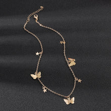 Load image into Gallery viewer, Cute 90's Butterfly Choker Necklace