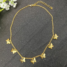 Load image into Gallery viewer, Cute 90's Butterfly Choker Necklace