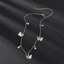 Load image into Gallery viewer, Cute 90's Butterfly Choker Necklace