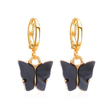 Load image into Gallery viewer, Butterfly Dangle Earrings