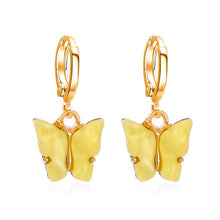 Load image into Gallery viewer, Butterfly Dangle Earrings