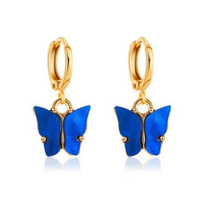Load image into Gallery viewer, Butterfly Dangle Earrings