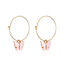 Load image into Gallery viewer, Butterfly Dangle Earrings
