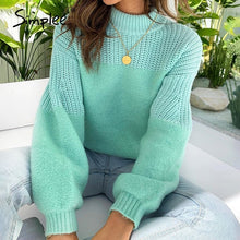 Load image into Gallery viewer, Casual Knitted Pullover