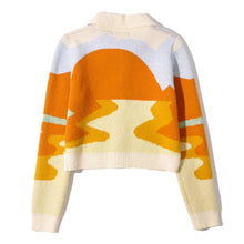 Load image into Gallery viewer, New Autumn Colorful Crop Knitted Cardigan