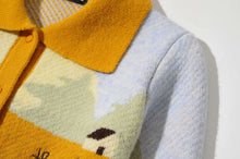 Load image into Gallery viewer, New Autumn Colorful Crop Knitted Cardigan