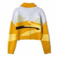 Load image into Gallery viewer, New Autumn Colorful Crop Knitted Cardigan