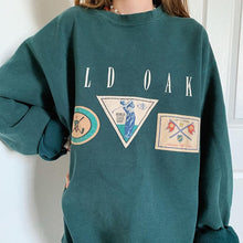 Load image into Gallery viewer, Vintage Letter Print Oversize Pullover