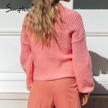 Load image into Gallery viewer, Casual Knitted Pullover