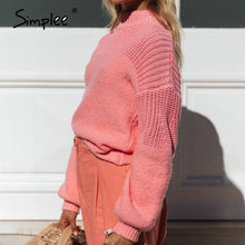 Load image into Gallery viewer, Casual Knitted Pullover