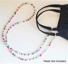 Load image into Gallery viewer, Beaded Face Mask Chain (5 Colors)