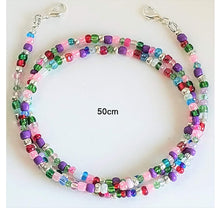 Load image into Gallery viewer, Beaded Face Mask Chain (5 Colors)
