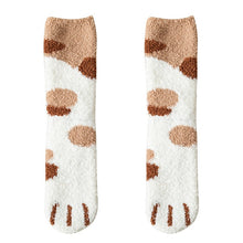 Load image into Gallery viewer, Winter Warm Cat Paw Socks