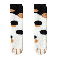 Load image into Gallery viewer, Winter Warm Cat Paw Socks