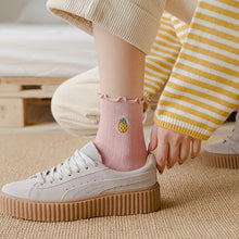 Load image into Gallery viewer, Frilly Fruit Socks