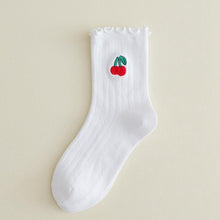 Load image into Gallery viewer, Frilly Fruit Socks
