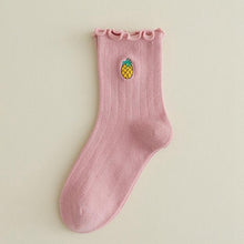 Load image into Gallery viewer, Frilly Fruit Socks
