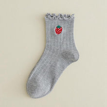 Load image into Gallery viewer, Frilly Fruit Socks