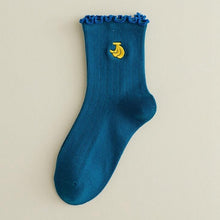Load image into Gallery viewer, Frilly Fruit Socks