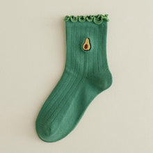 Load image into Gallery viewer, Frilly Fruit Socks