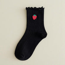 Load image into Gallery viewer, Frilly Fruit Socks