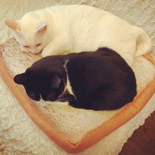 Load image into Gallery viewer, Super Soft Bread Toast Cat Bed/ Cushion  (37*37*6.5cm)