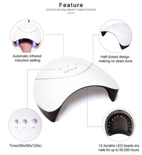 Load image into Gallery viewer, High Quality Mini UV Led Nail Dryer/ Lamp