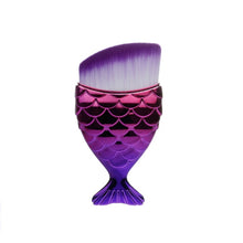 Load image into Gallery viewer, Professional Mermaid Shape Makeup Brush