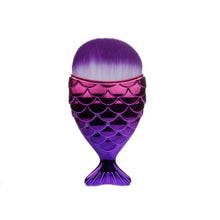 Load image into Gallery viewer, Professional Mermaid Shape Makeup Brush