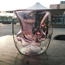Load image into Gallery viewer, Super Cute Cat Paw Glass Mug